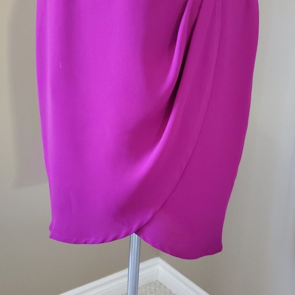 Jones NY Fushia sleevless dress - Picture 3 of 3